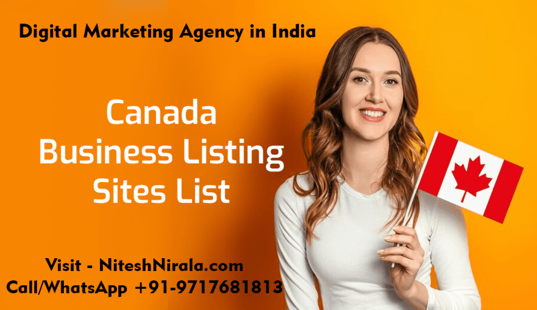 Canada Business Listing Sites by Nitesh Nirala niteshnirala.com