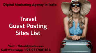 Travel Guest Posting Sites List by Nitesh Nirala niteshnirala.com