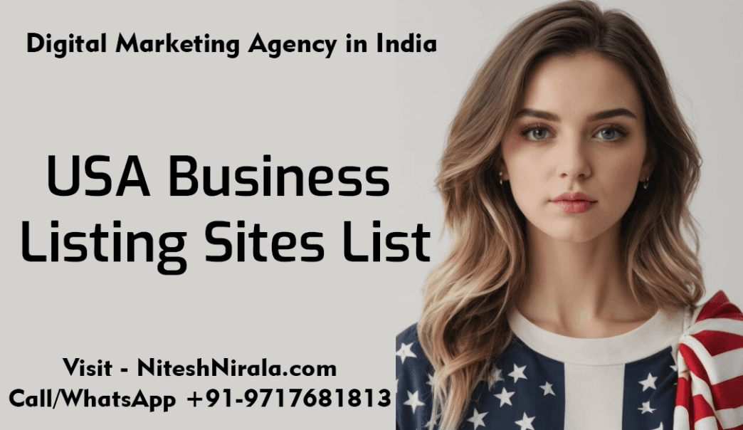 USA Business Listing Sites List by Nitesh Nirala niteshnirala.com